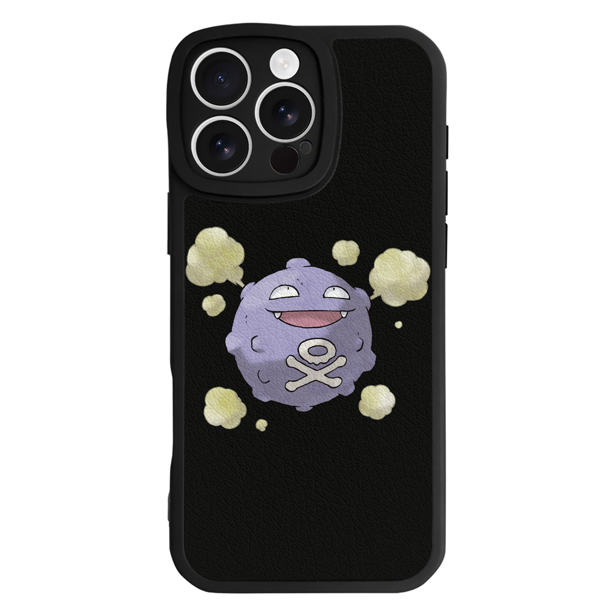 （画像用） ポケットモンスター Pokémon 【iPhone 16シリーズ対応】シリコンスマホケース（レザー調） 材質：シリコン